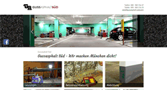 Desktop Screenshot of gussasphalt-sued.com